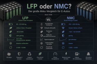 LFP vs NMC Vergleich 2026