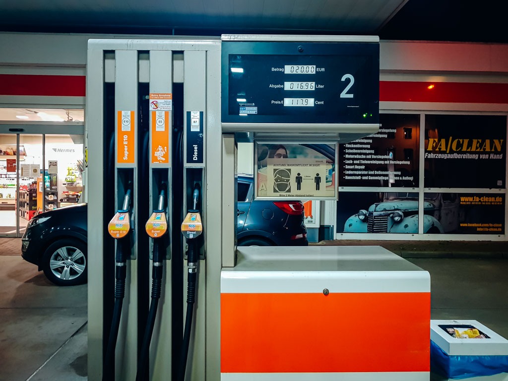 Mein letztes Mal Tanken 1.17Euro pro Liter