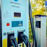 Ad-hoc Laden an einer Vattenfall InCharge Ladesäule mit Kartenzahlung